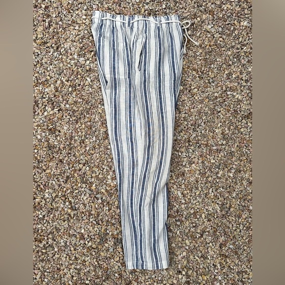Sigrid Olson paperbag striped pants - size XS - Picture 3 of 5